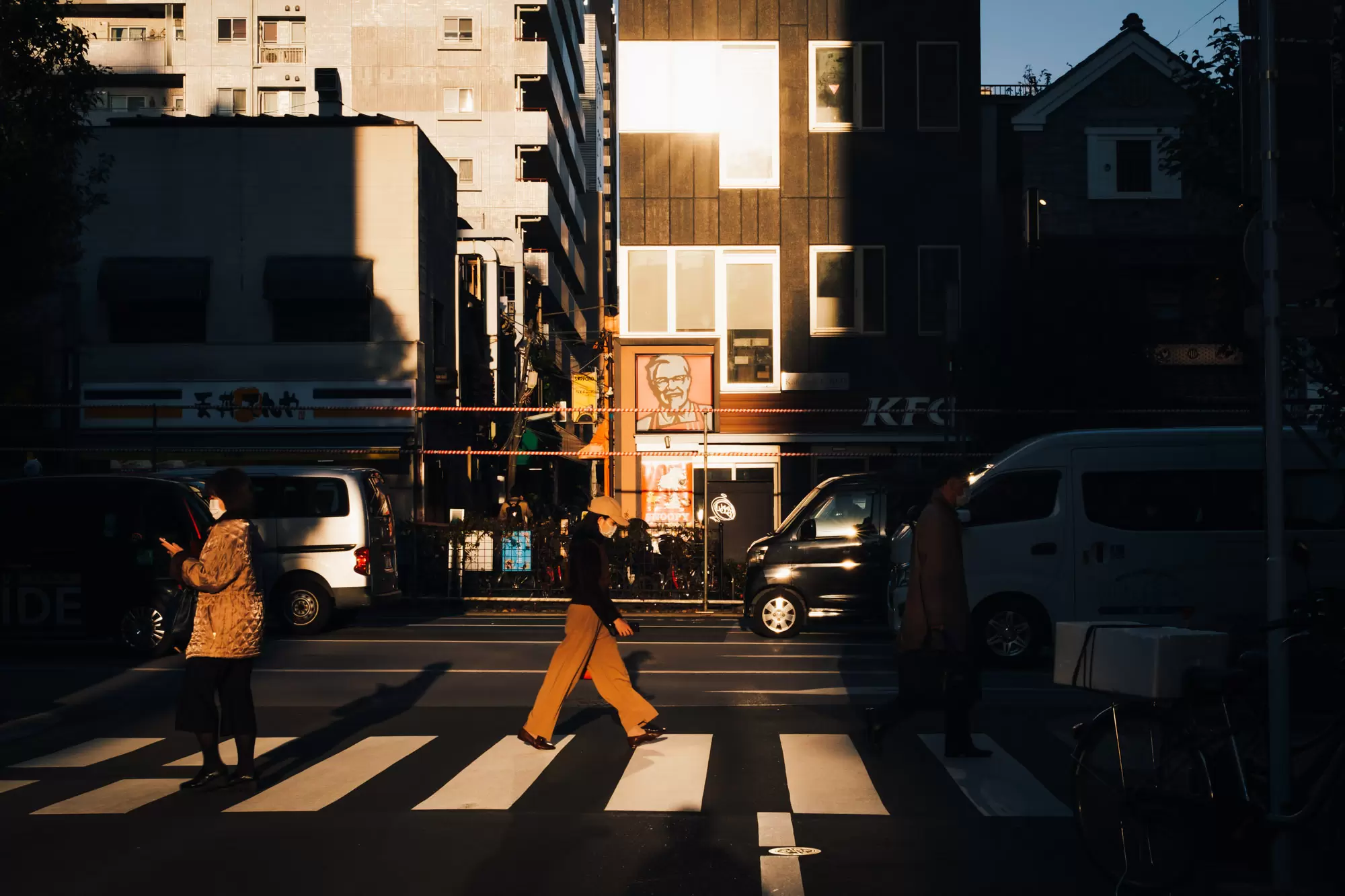 冬日的温暖的光