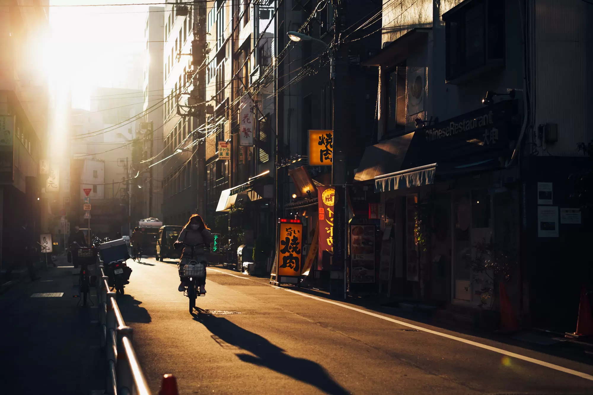 冬日的温暖的光